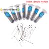 100Pcs/set 00# 0# 1# 2# 3# 4# 5# Stainless Steel Insect Pins Specimen Pins For School Lab Education