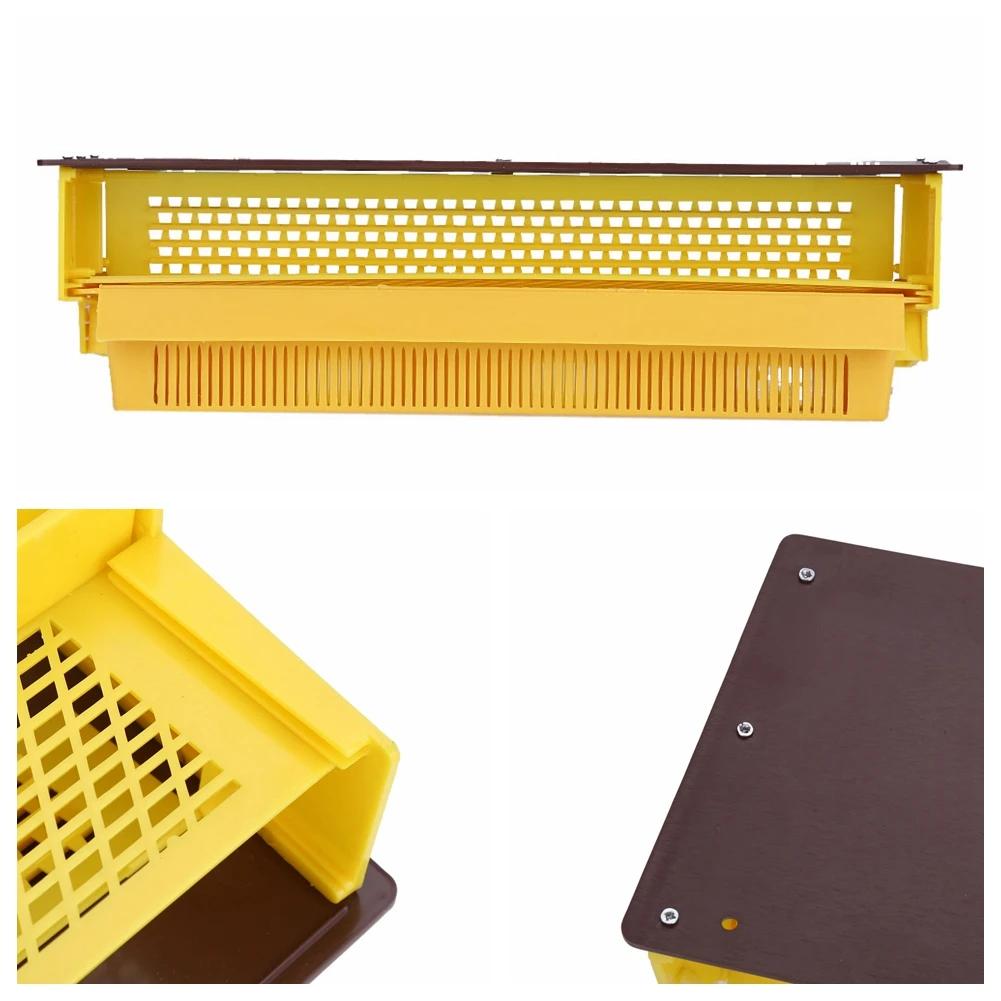 Yellow Plastic Pollen Collector Tray Trap Entrance Pollen Collector Beekeeper