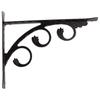 2 Pieces Triangular Shape Floating Shelf Brackets Invisible Shelf Support Right Angle Metal Wall Mounted Brackets