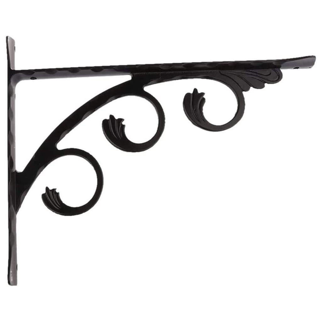 2 Pieces Triangular Shape Floating Shelf Brackets Invisible Shelf Support Right Angle Metal Wall Mounted Brackets