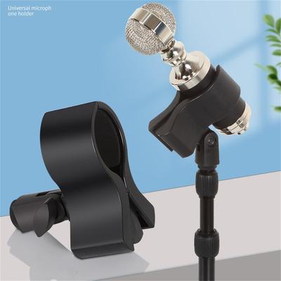 Microphone Clip For 3.2-6.8CM Mic With 3/8 Adapter