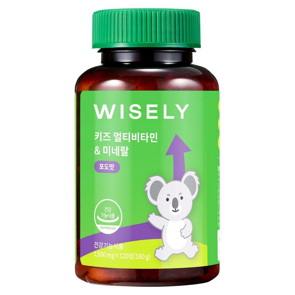 Wisely Kids Multivitamin & Mineral (60-day Supply) 1 Pcs, 120 Tablets