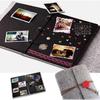 DIY Felt Memory Book Scrapbook Photo Album Self-adhesive for Weddings