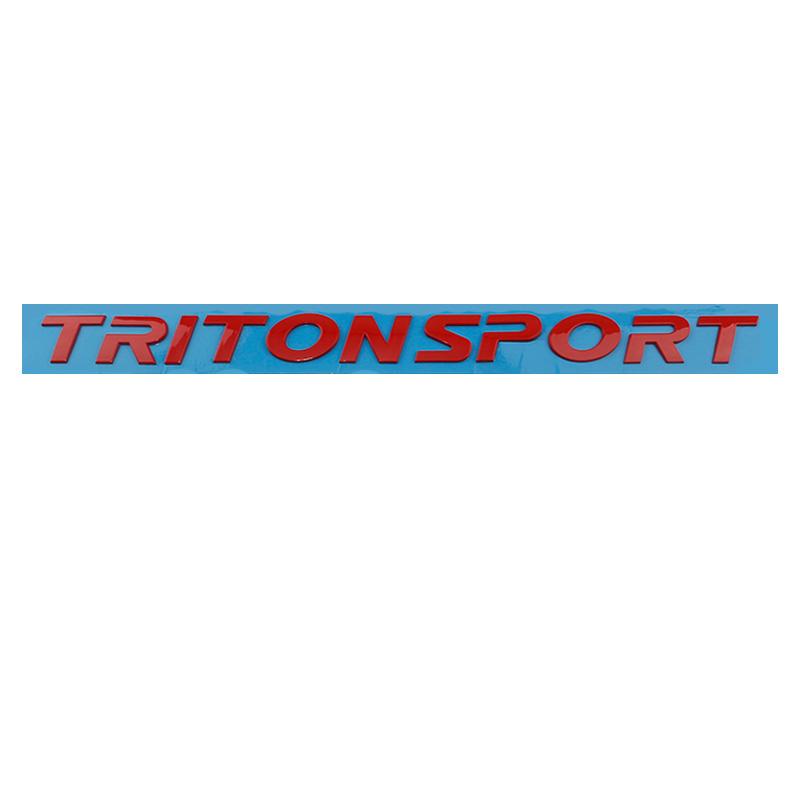 

Car Head Hood ABS Alphabet Letters Logo Words Decals Sticker For Mitsubishi Triton Sport L200 L300 Decorative Accessories червоний
