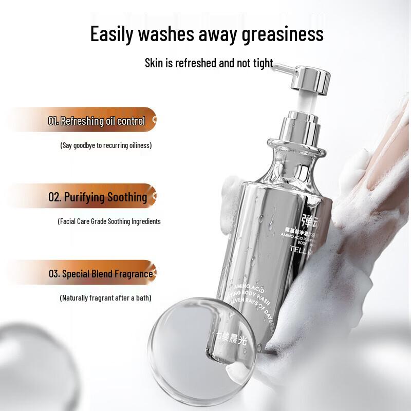 Elastic Caviar Amino Acid Shampoo & Shower Gel Set