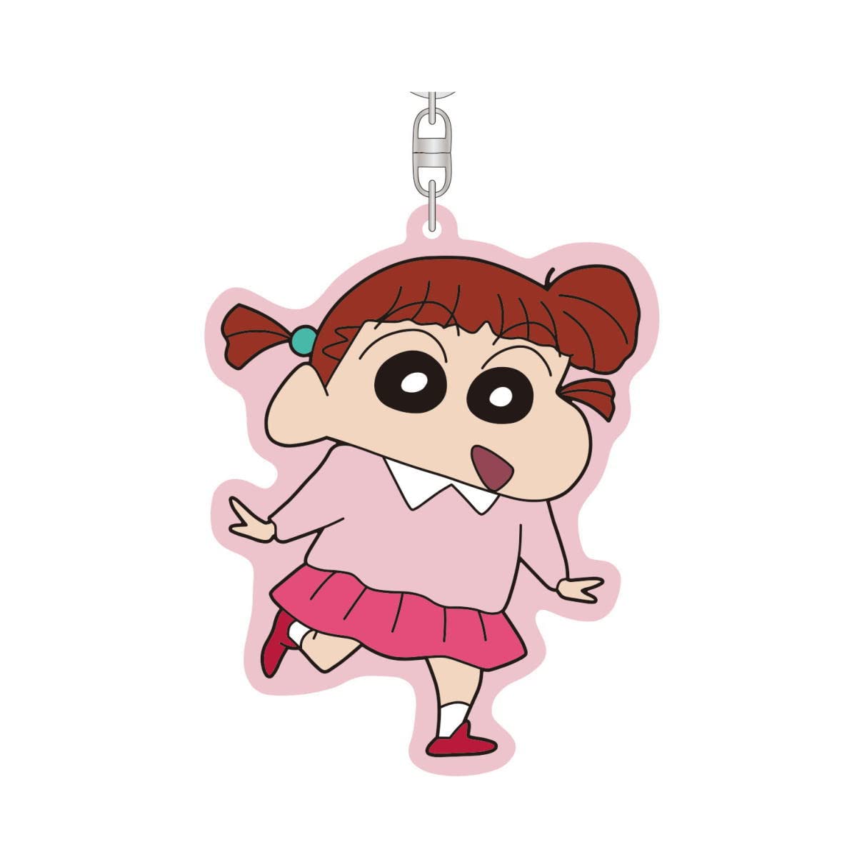 

Keychain Crayon White W95mm x PVC [Toshin Pack] Shin-chan Package H130mm/Material