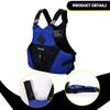 Gilet de Kayak Adulte Gilet de Sauvetage Polyvalent pour Canoë Sports Nautiques Kayak S bleu foncé