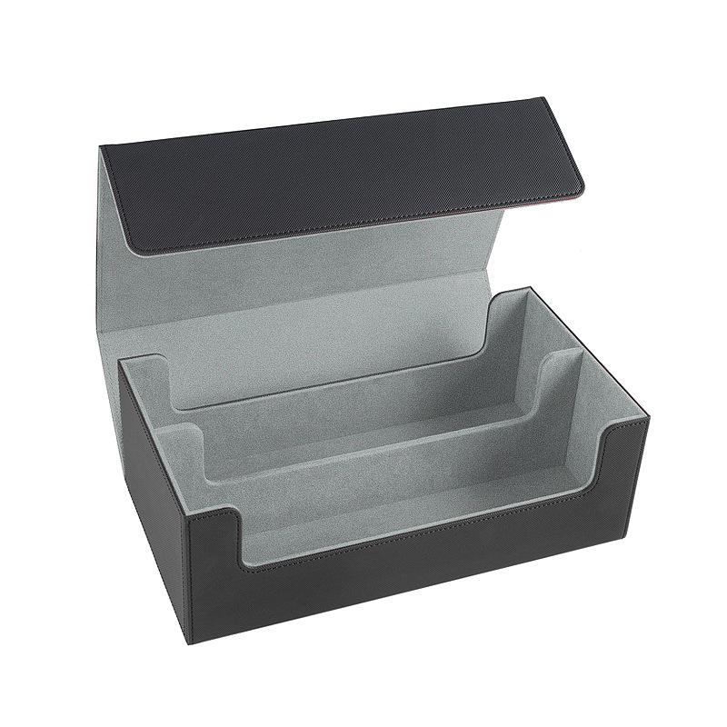 

Популярная двухрядная магнитная коробка для карточной игры Planet емкостью 1200 штук из искусственной кожи