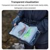 Luya Transparente Ködertasche PVC Innentasche Unterteilt Wasserdichte Aufbewahrungstasche Angelzubehör Sortierer Aufbewahrungstasche