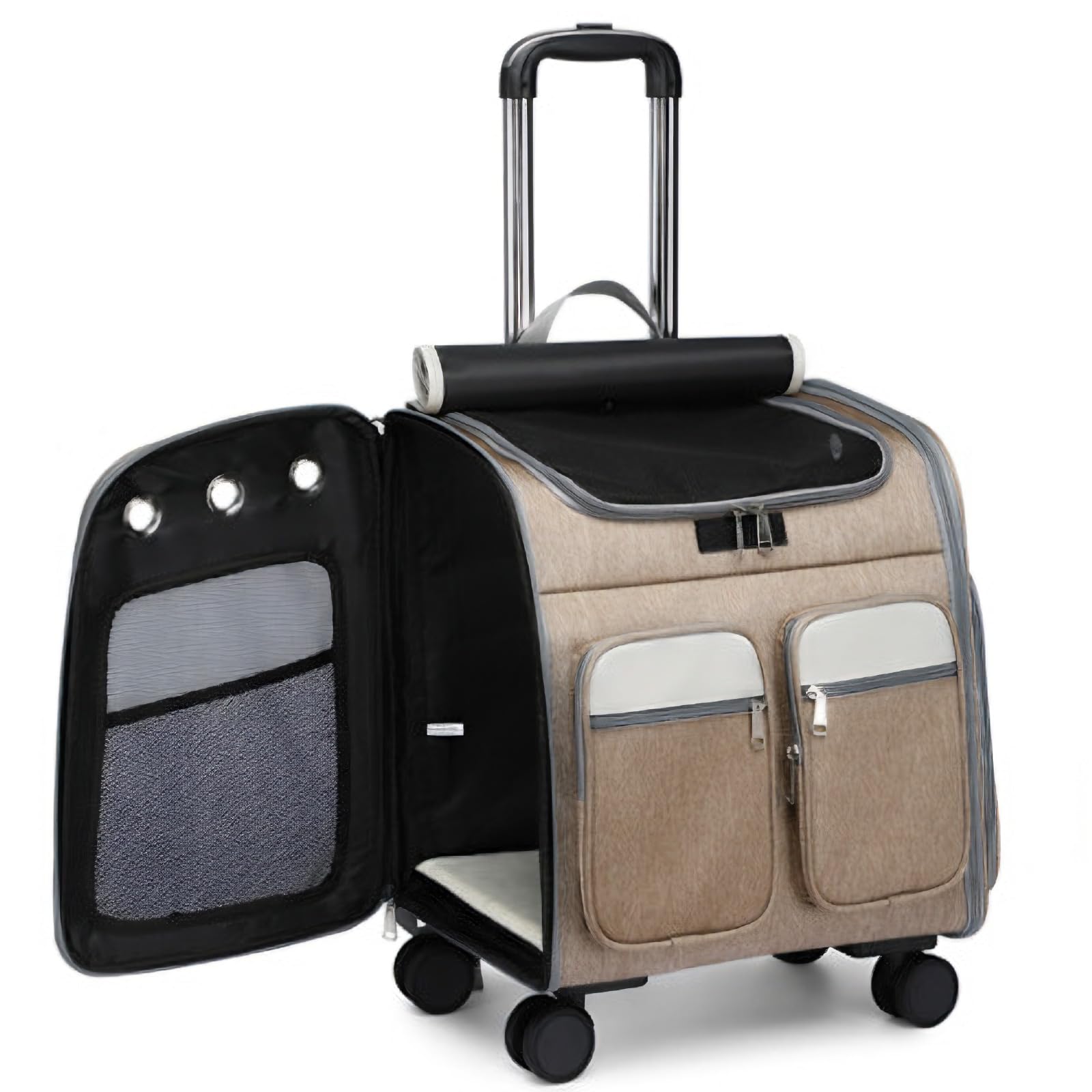 Pet Fun Pet Carrier Carrier Bag for Dogs and Pet Carrier Pet Pet Carrier Pet Carrier Bag with for Vet Disaster Travel PET FUN Cart, Cats, Backpack,