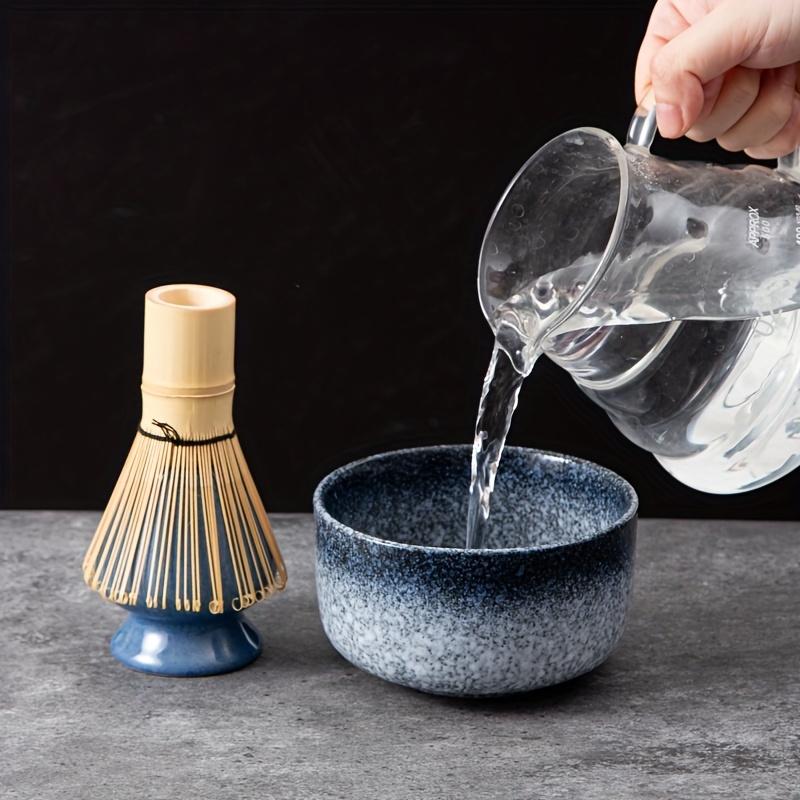 6pcs Japanese Matcha Whisk Set, 6pcs Matcha Tea Kit Included Matcha Whisk, Bowl, Sifter, Scoop, Whisk Stand, Teaspoon