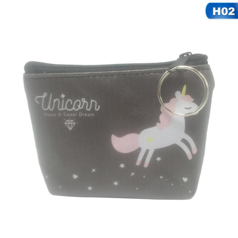 Fashion Womens Coin Purse Doodle Unicorn Vintage Pouch Mini Purse Wallets Fashion Womens Coin Purse Doodle Unicorn Vintage Pouch Mini Purse Wallets