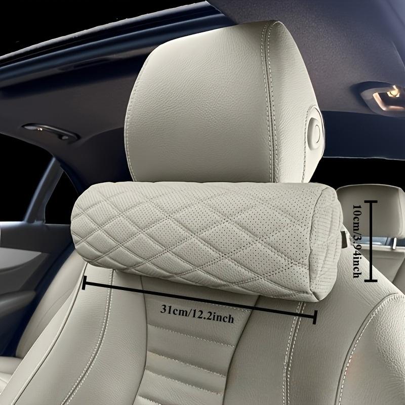Poduszka na szyję do samochodu, Długa poduszka podpierająca szyję i odcinek szyjny kręgosłupa na siedzenie samochodowe, Samochodowy zagłówek boczny podróżny na siedzenie kierowcy
