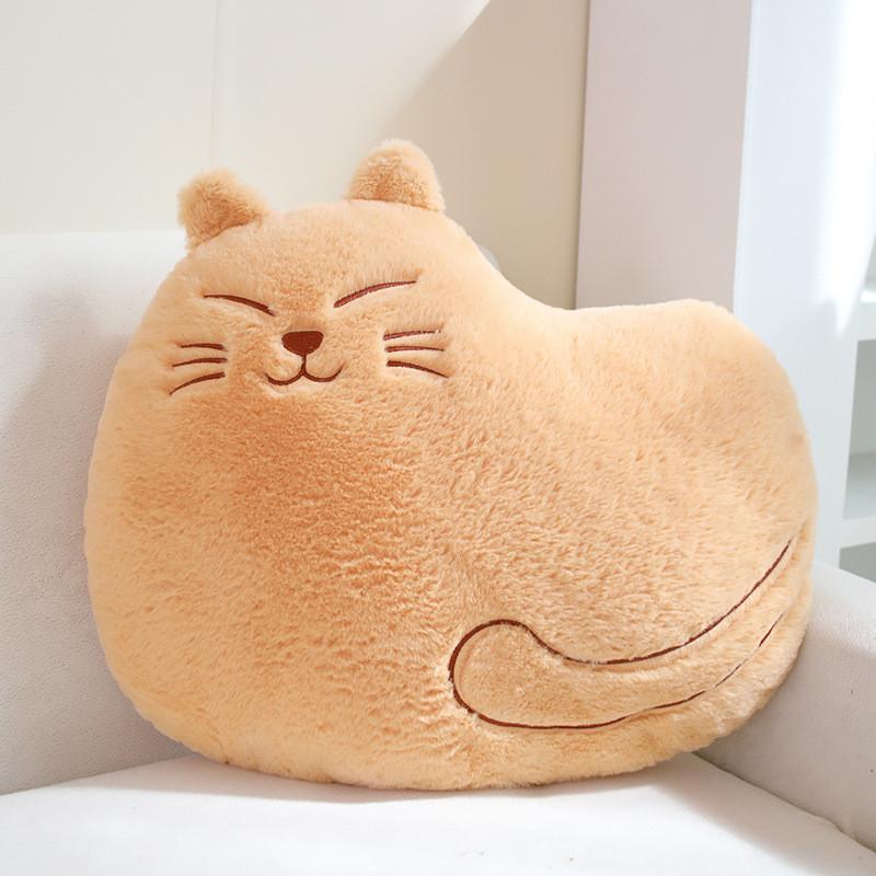 Cat Plush Toy Animal Stuffed Doll Cartoon Bedroom Decoration Kids Cute Gift
