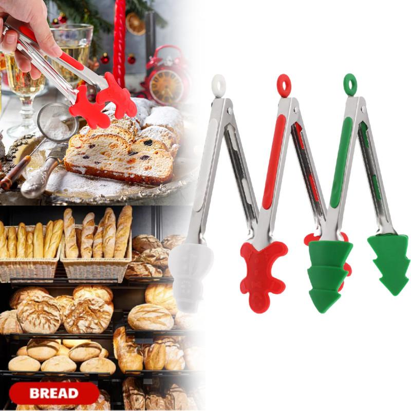 Högkvalitativa matpincetter i rostfritt stål perfekta för grillning och högtidsfester