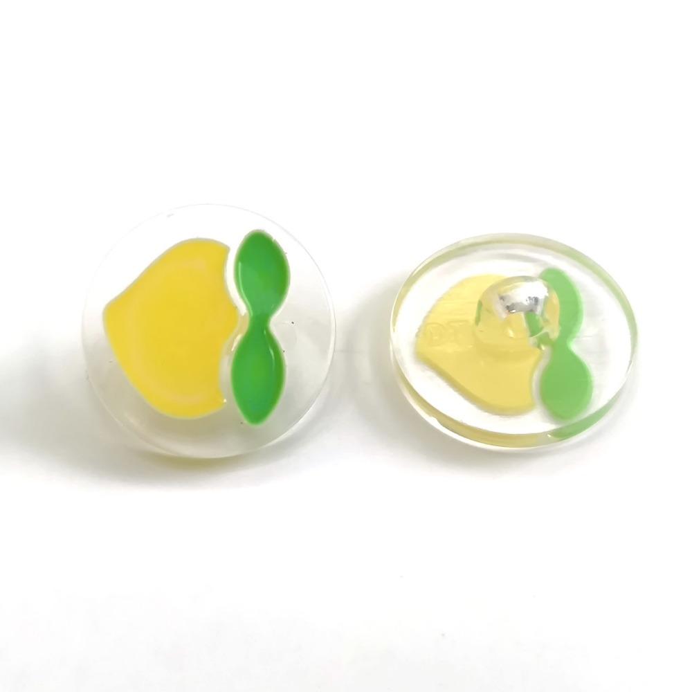 

10 шт. Красивые пуговицы-тюльпаны 17,5 мм круглые пластиковые пуговицы с цветным узором в виде тюльпана аксессуары для одежды 15mm