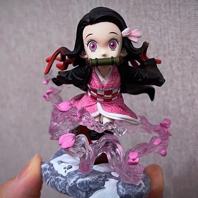 G5 STUDIO Figur Demon Slayer Kimetsu No Yaiba Kamado Nezuko PVC Actionfiguren Sammlermodell Spielzeug Geschenke