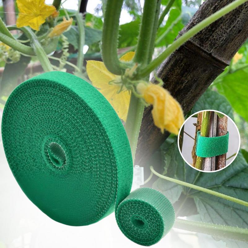 

Plant Tie Multifunctional Self Adhesive Plant Nylon Cable Hook Loop Support Garden Twine Bandage Reusable Fastener Tape Strips красный