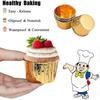 50 Pieces Aluminum Foil Baking Molds, Cupcake Boxes, Mini Cupcake Mold less