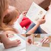 1PC Baby Hands Footprints Clay Photo Frame Create Lasting Memories With This Baby Hand and Footprints Kit Gifts For Boys Girls