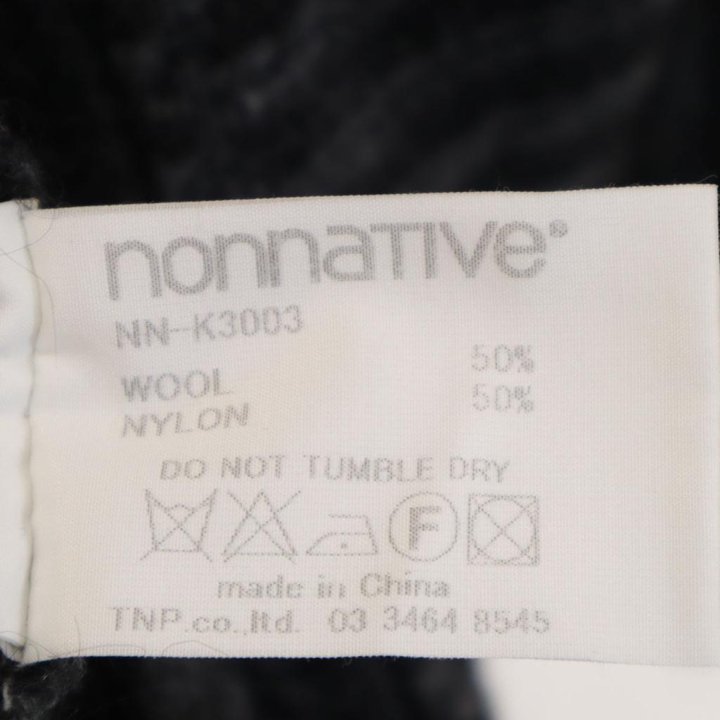 Cardigan de punto de manga larga nonnative Gris carbón Para hombre Usado