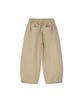 ANGLAN Unbalance Long Tuck Balloon Pants - Beige