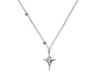 Star Shine Titanium Steel Necklace For Women Minimalist Personalized Collarbone Chain Versatile Pendant Necklace