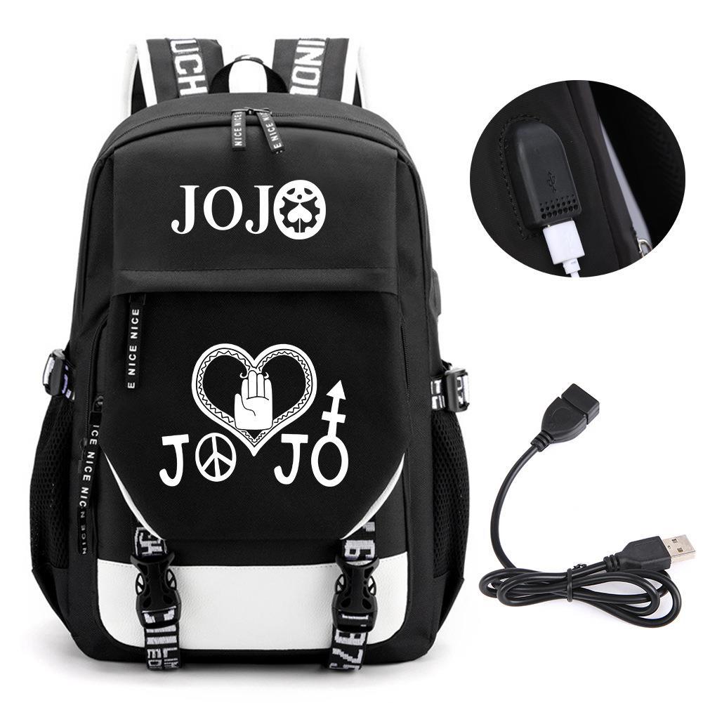 Oo'S Fantastic Adventure Peripheral Printed Backpack Multifunctional Large Capacity Computer Bag Youth School Bag