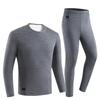 Unisex Heated Suit: Large Size, 30-Zone Thermal Underwear for Warmth, Cold Protection & Constant Temperature