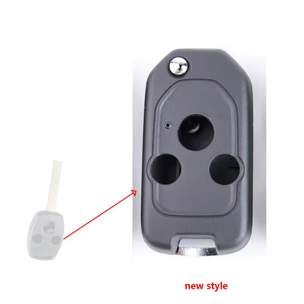 2 3 4 Bottons/Modifying Car Key Fob Case Shell Housing For Honda Accord Crv Pilot Civic Fit Insight Ridgeline Hrv Jazz 2008