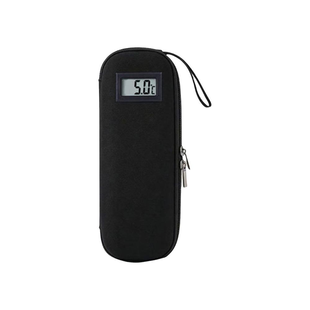 Waterproof Insulin Cooling Bag Oxford Cloth Insulin Vial Storage Case Insulin Cooler Bag  Daily Use чёрный