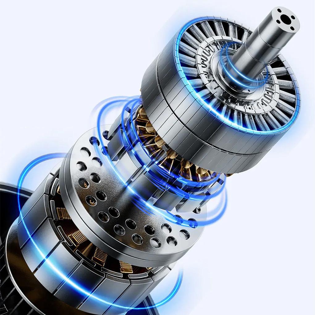 USB Charging Waist Fan With 14000 RPM Wind Speed For Workouts Waist-hanging Fan Hanging Waist Fan