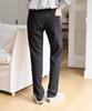 Jikeulib String Banding Stretch Black Slacks