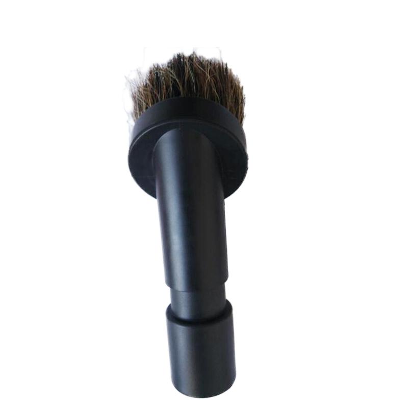 Horse Hair Brush Horse Hair Round Brush PP Plastic 32mm 35mm