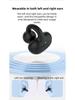 MS8 Bluetooth Bone Conduction Single-Ear Headset with Clip-On, Non-In-Ear, Hanging Ear Style, and TWS Technology.