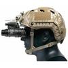 Tactical Helmet Frame Mount NVG Shroud Adapter 3 Hole Skeleton ARC Rail Lightweight Aluminum for FAST MICH Helmet