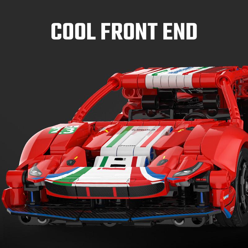 Non-Toxic Sembo Racing Vehicle Assemblage Building Blocks Moc City Sports Car Model Bricks Car Construction Set For Children Halloween Gifts