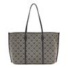 PerryT Monogram Classic T Letter Cotton and Polyester Tote Bag Handbag Shoulder Bag Large Women's Blue 174279405