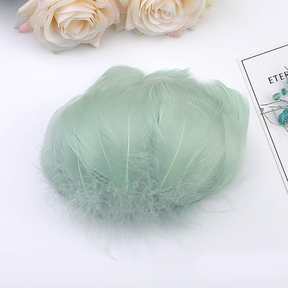 Goose Feather 6cm~11cm For Beautiful Decoration Handicraft Gift Box DIY 50/100/150pcs Colorful Goose Feathers