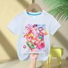 2025 New KPop Demon Hunter Saja Cartoon Boy Round Neck Printed Fashion Casual Kids T-Shirt