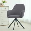 1/4/6pcs Elastic Chair Covers High Arm Dining Chair Protector Solid Color Armchair Slipcovers Furniture Dust Cover Home Decor
