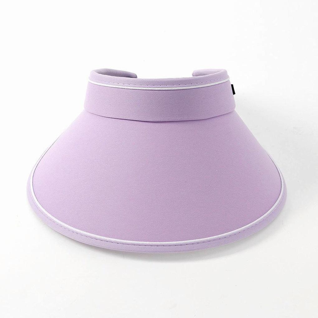 Dol Dol Sun Cap (Purple) Wide Sun Cap Summer Hat