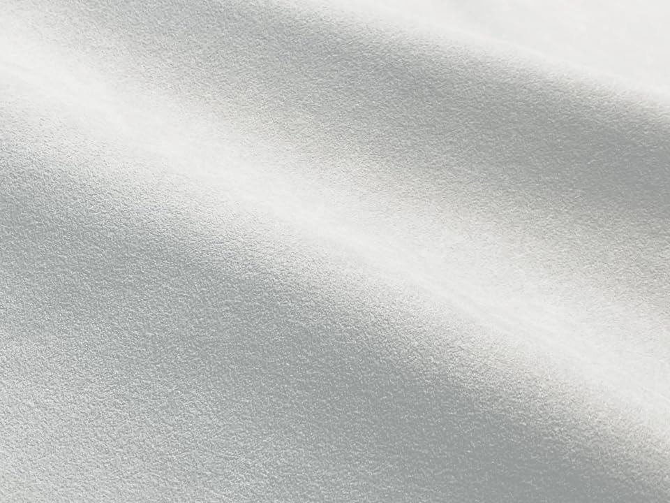 X Premium Artificial Made In Japan Light Gray [155 100cm] Suede-Like Fabric, Leather, [Wide, Stretchable, Thin, (Light)]