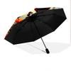 1 PC Automatic Folding Umbrella - 3D Butterfly Pattern, Portable & Foldable Design with 8 Ribs, Christmas Birthday Gifts