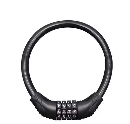 Fahrradschloss Mountainbike Tragbare Sicherheit 4-stelliger Code Fahrradschloss für Fahrrad Motorrad Roller