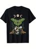Men'S Vintage Rock Band Graphic T-Shirt - Short Sleeve Crew Neck Summer Top with