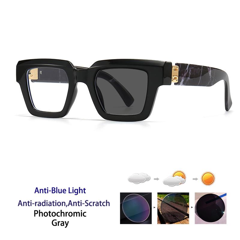 Brand Design Retro Reading Glasses for Men Women Fashion Luxury Large Square Presbyopic Eyewear Dioptric 0 to +6 0