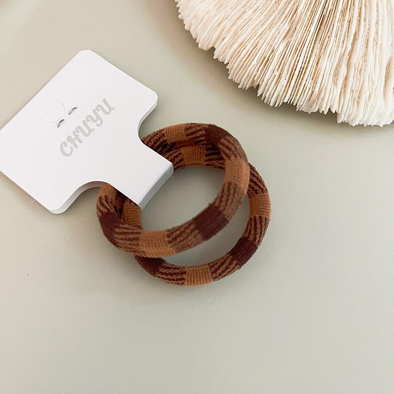 Korean Minimalist Hair Rope: Easy-to-Use Rubber Band for High Ponytails and Hair Accessories