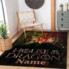 Warner Bros. Works (35) Customize your name rug, office chair cushion, home bedroom living room gift.
