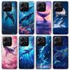 Humpback Whale Sea Giant Phone Case For Xiaomi Redmi Note 10 11 12 13 14 15 Pro Plus 11S 12S 14S 11T 11E 10S Soft TPU Back Cover